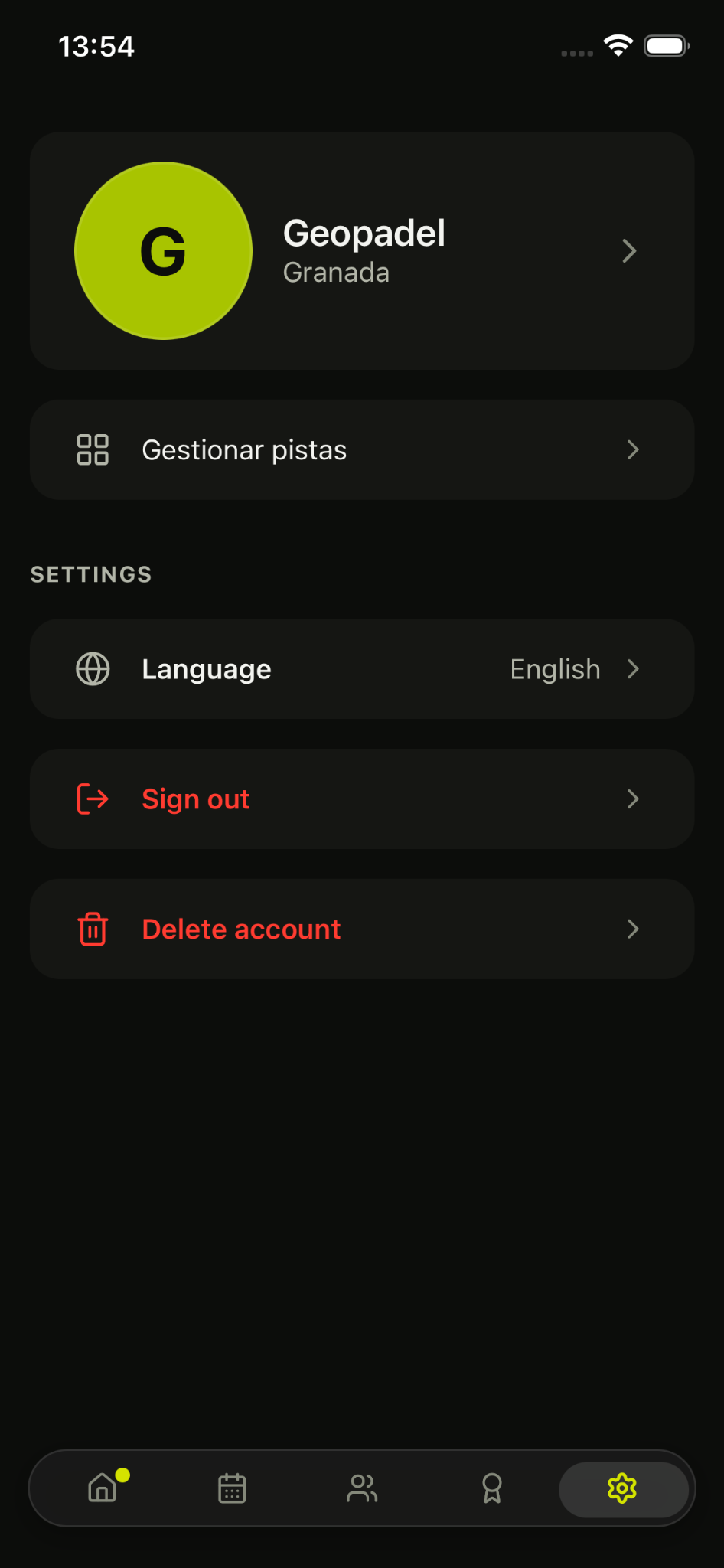 Pantalla 6 de Zunderball Clubs